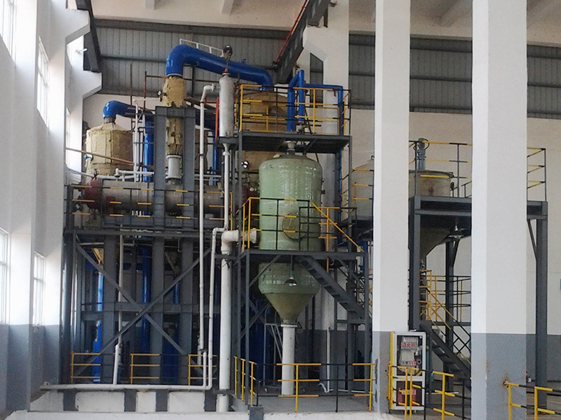 Nickel sulfate evaporation crystallization system